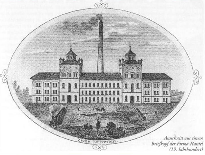 Auszug aus einem Briefkopf der Firma Haniel 19. Jahrhundert, Quelle: Haniel Archiv, Duisburg